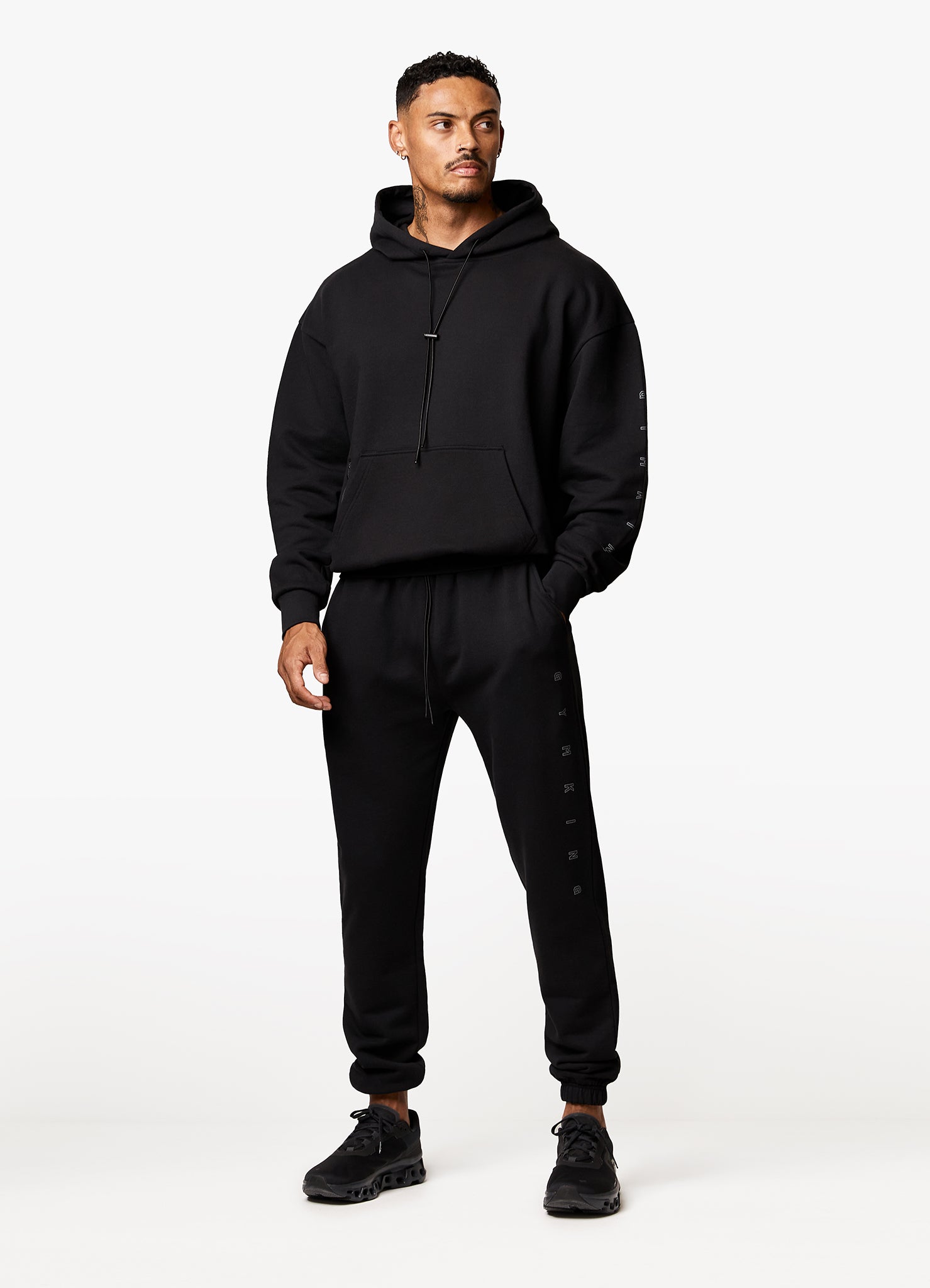 Gym King Stealth Loopback Pant - Black S