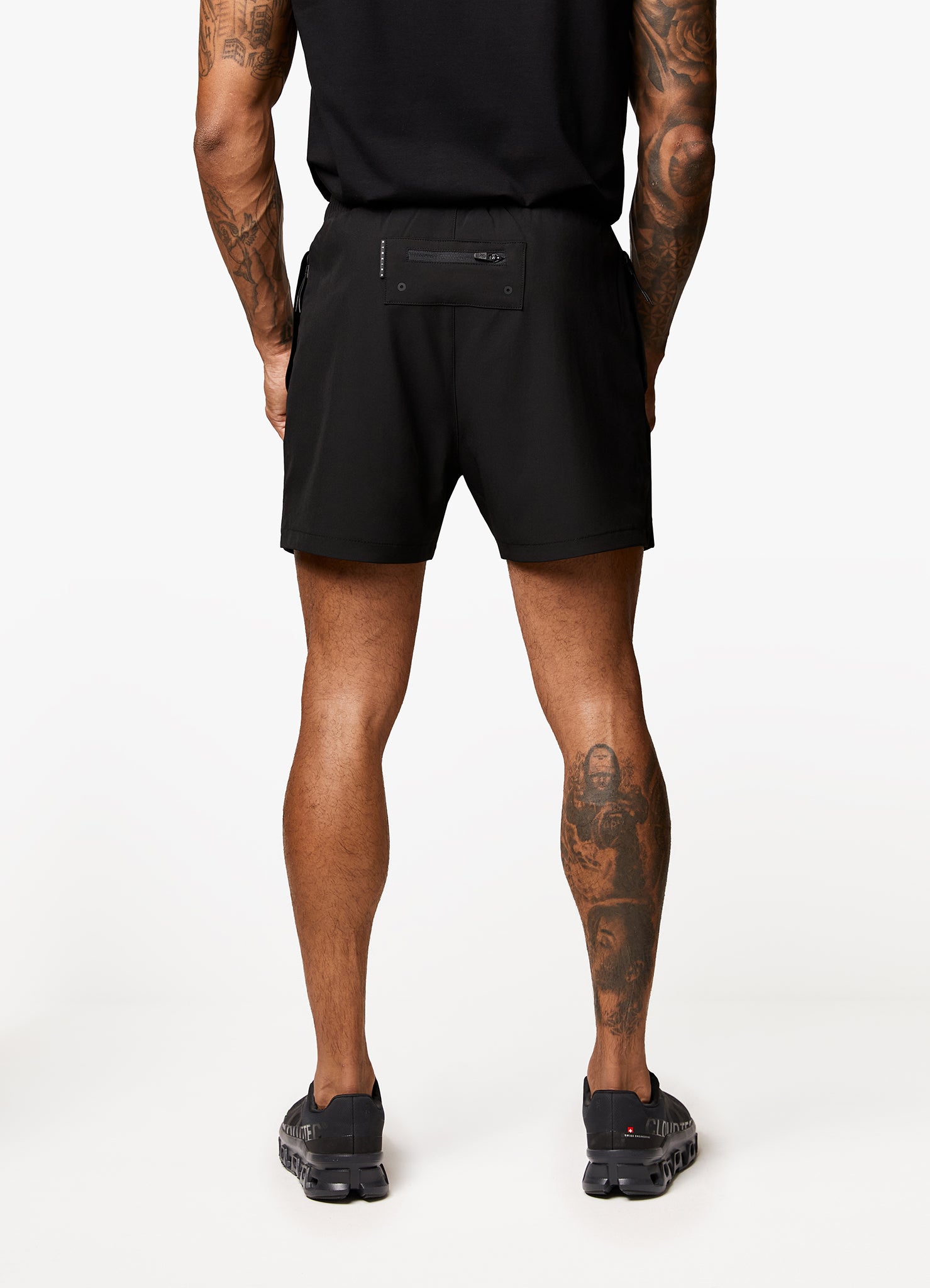 Gym King Stealth Tech Short - Black S