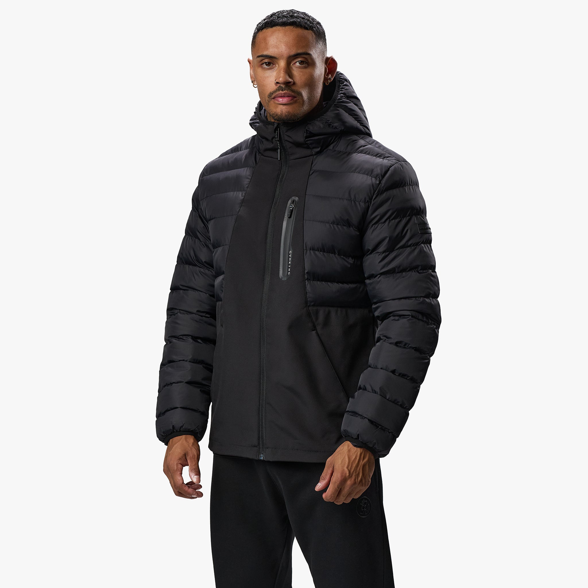 Gym King Summit Hybrid Jacket - Black Xs