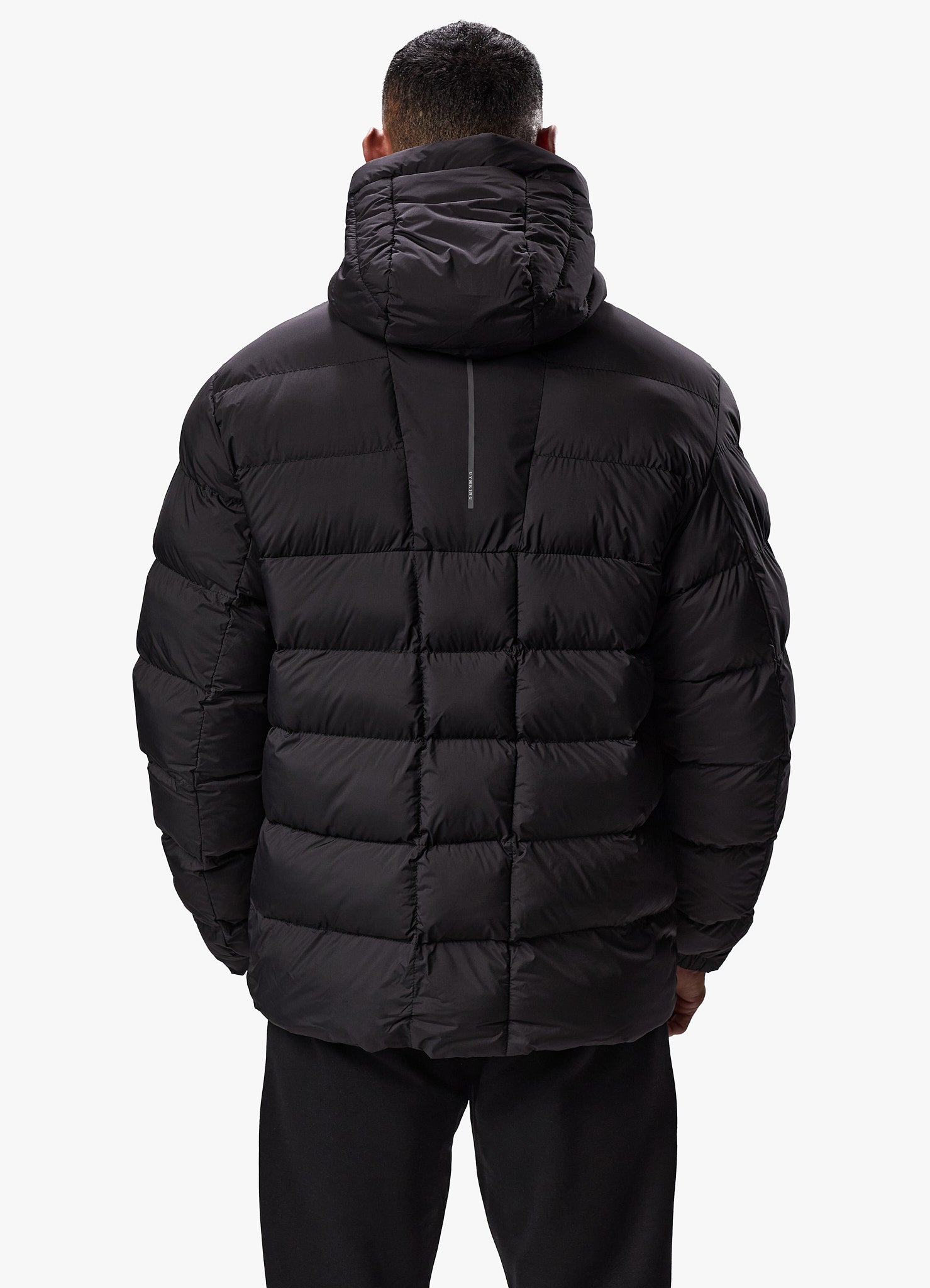 Gym King Synergy Puffer Jacket - Black Xs