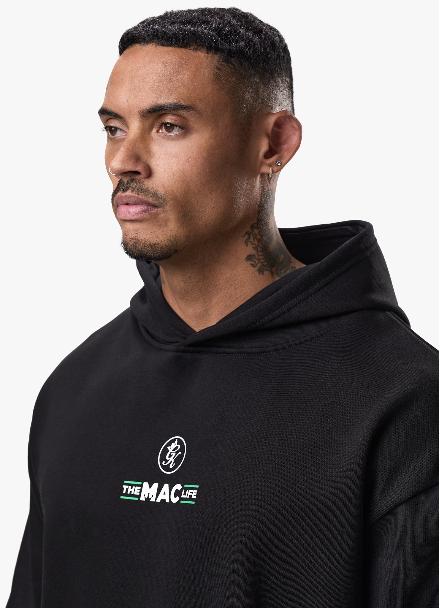 Gym King TML Fleece Hoodie - Black Xs