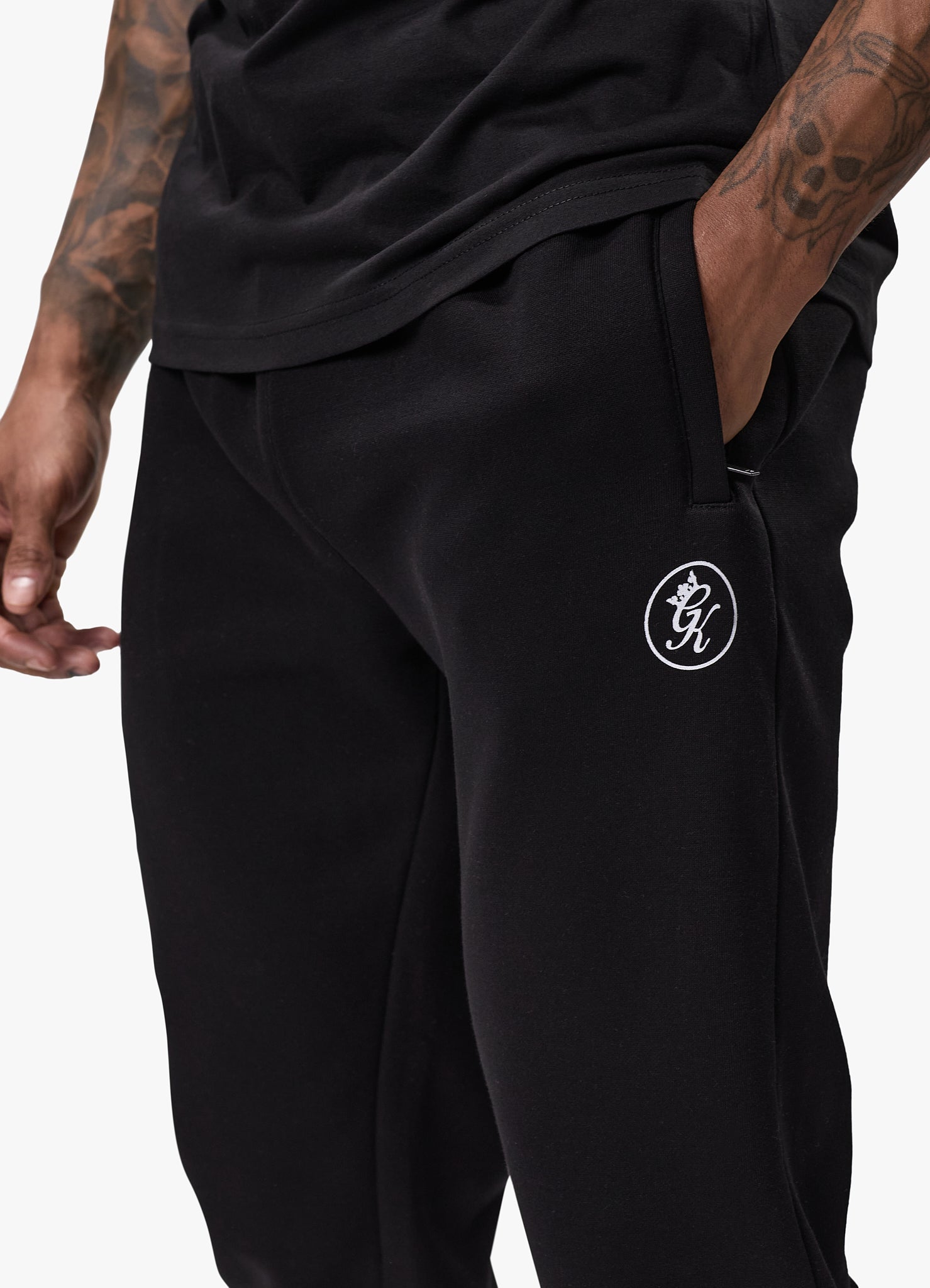 Gym King TML Fleece Jogger - Black Xs