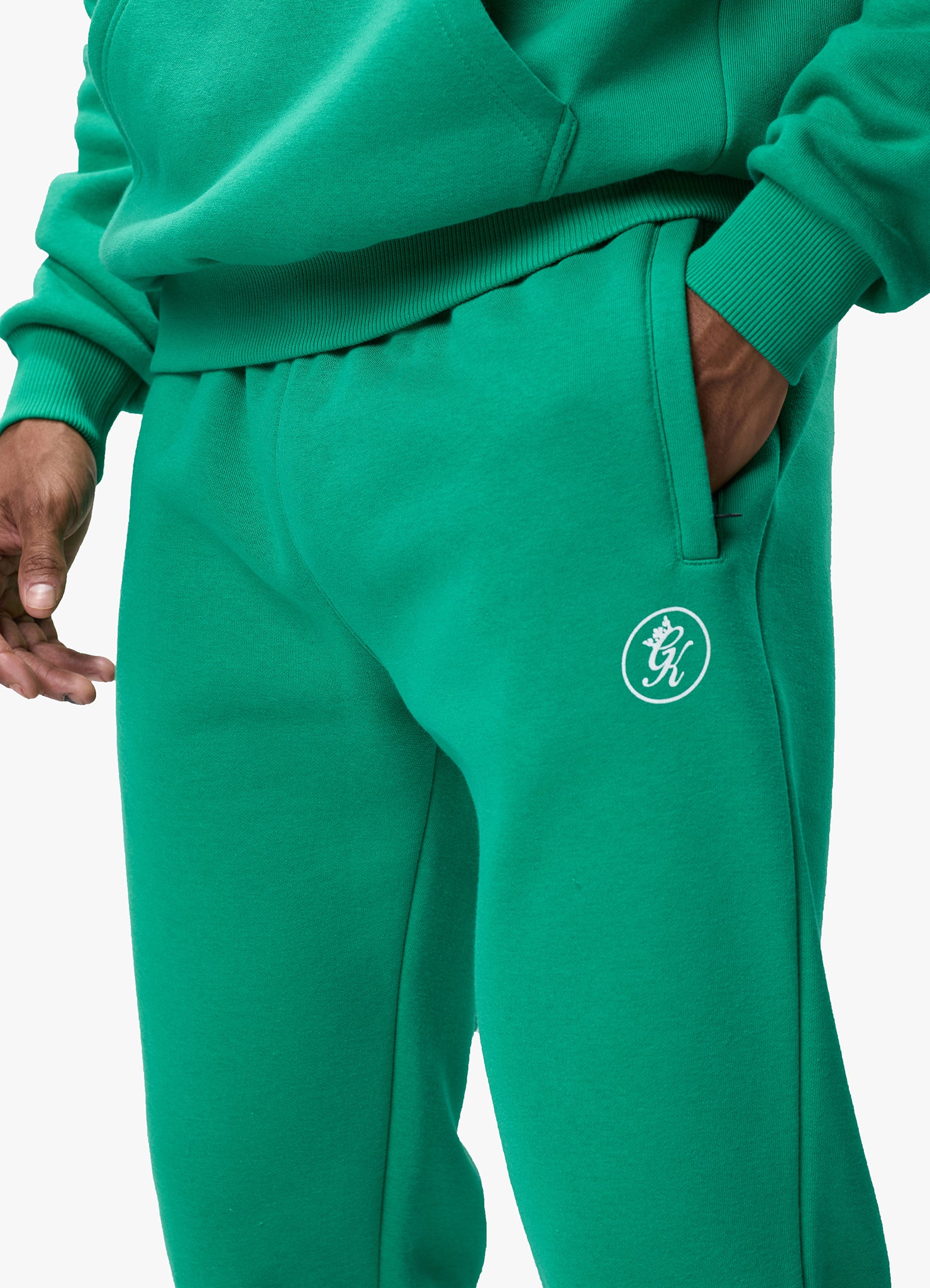 Gym King TML Fleece Jogger - Shamrock Green Xs