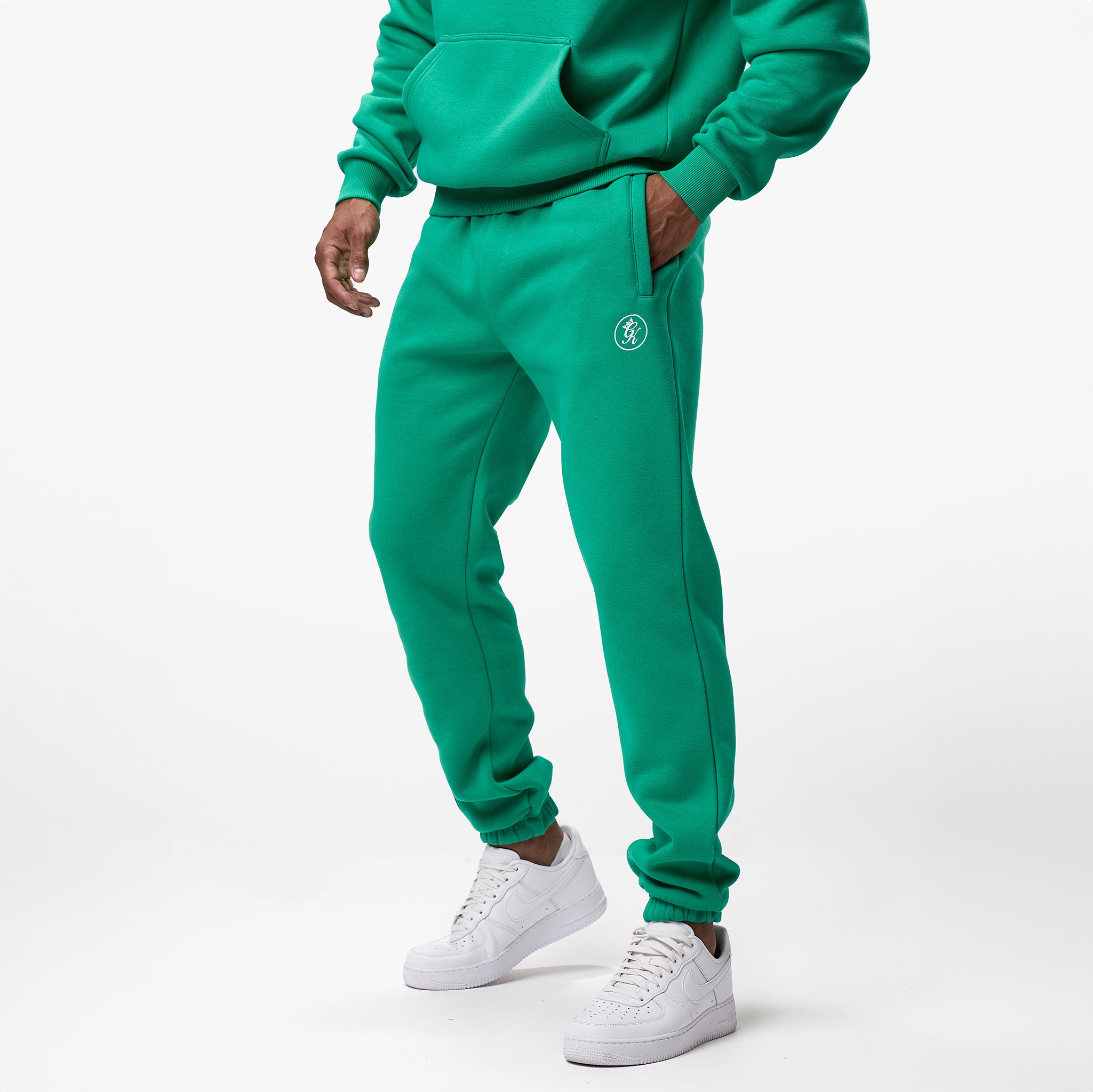 Gym King TML Fleece Jogger - Shamrock Green Xs