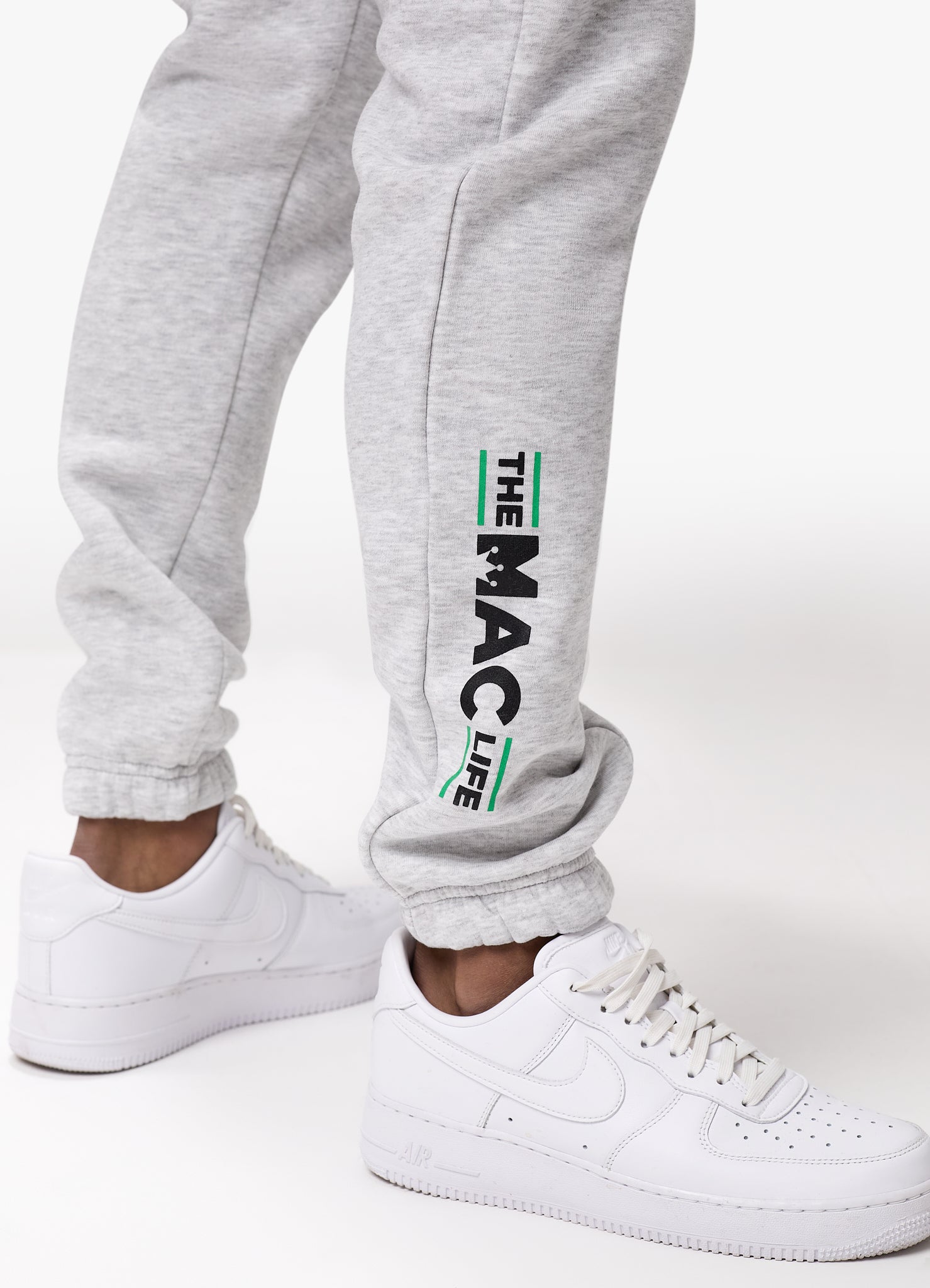 Gym King TML Fleece Jogger - Snow Marl Xs