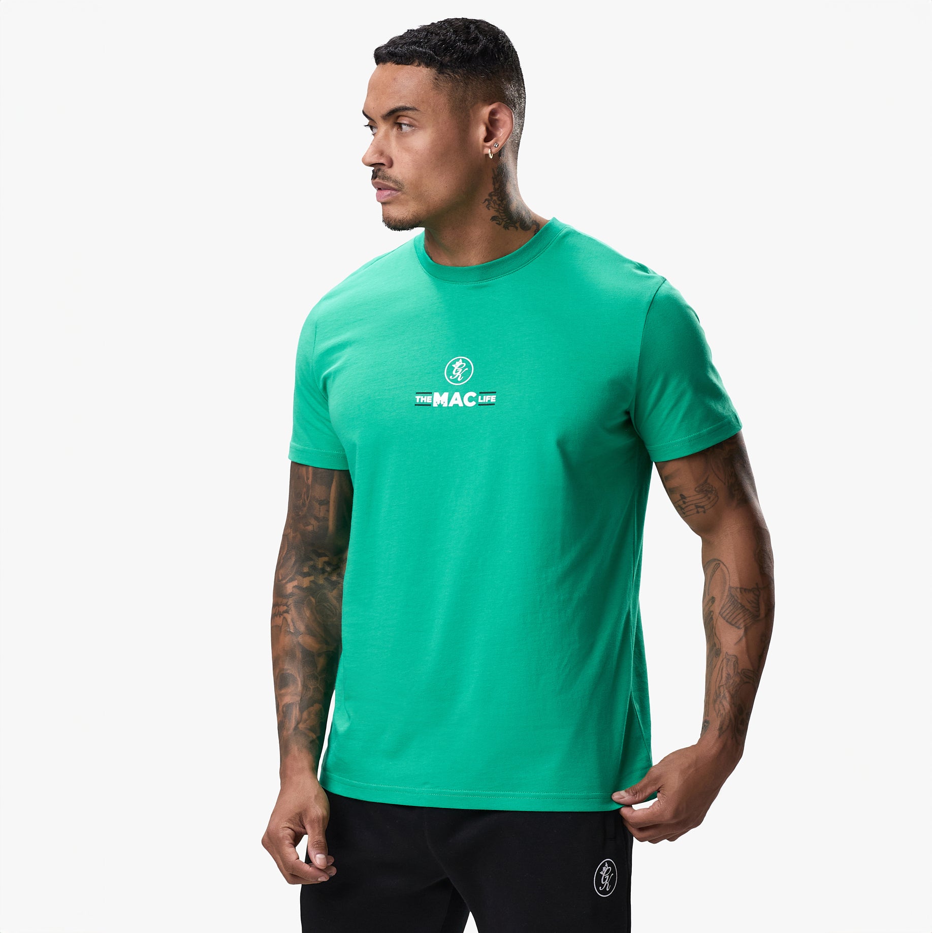 Gym King TML Jersey Regular Fit Tee - Shamrock Green Xs