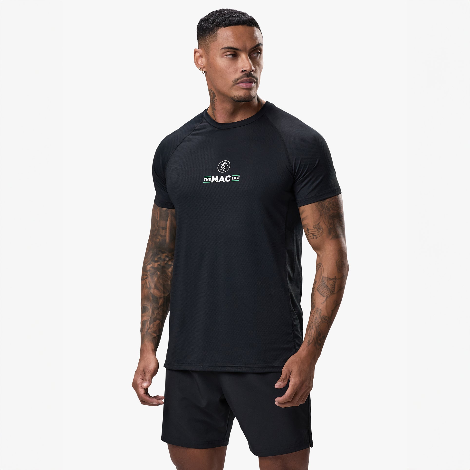 Gym King TML Pro Training Tee - Black Xs