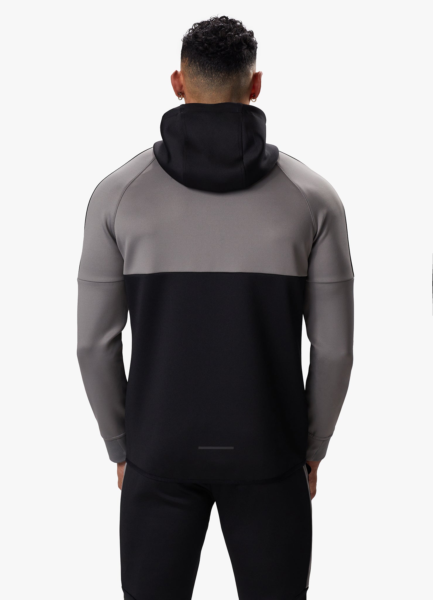 Gym King Taped Core Plus Tracksuit - Black/Steel