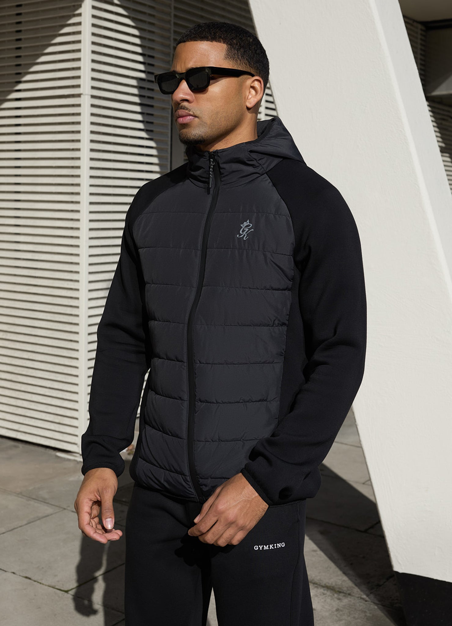 Gym King Hybrid Jacket - Black S