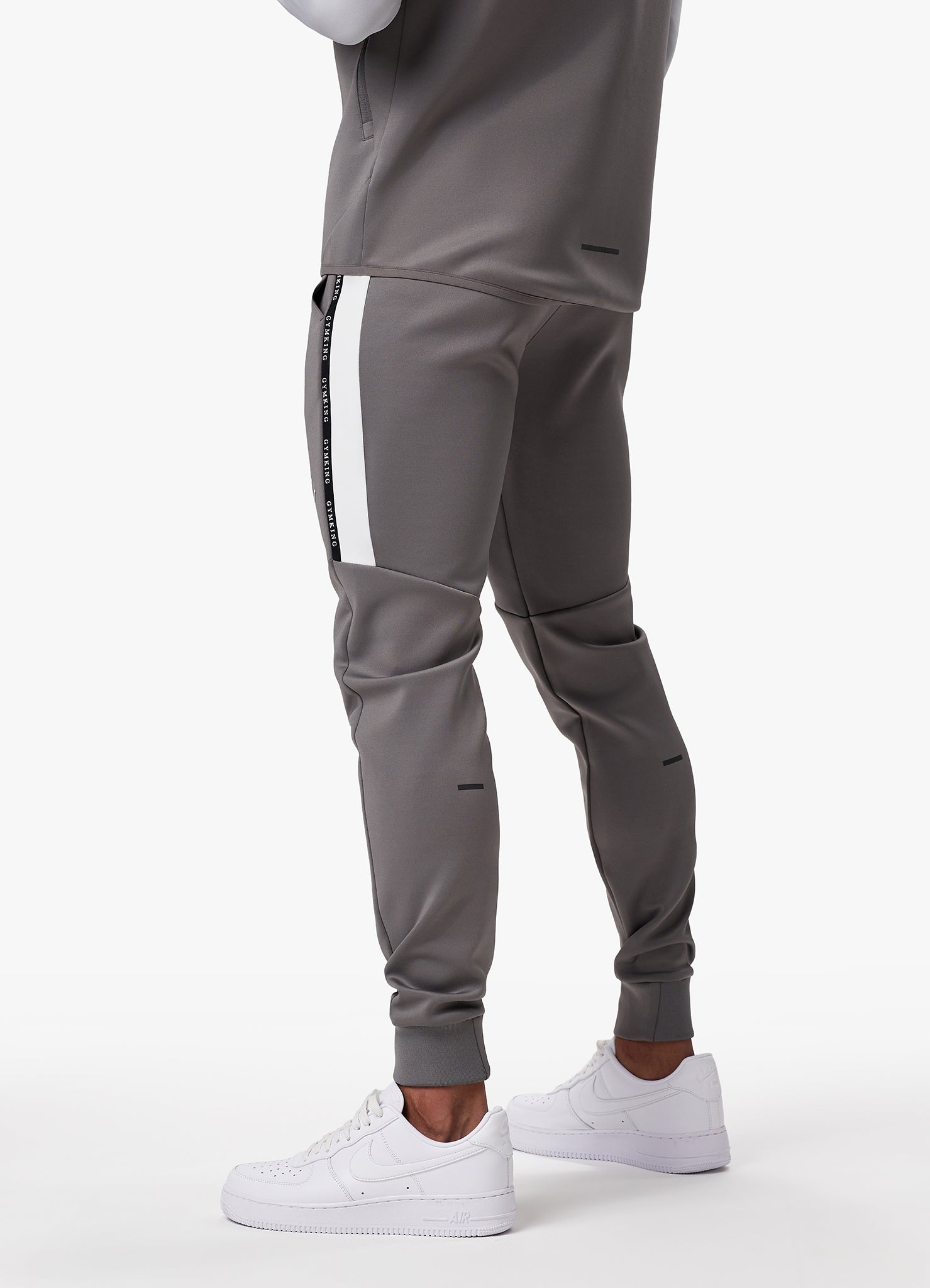 Gym King Taped Core Plus Jogger - Steel M