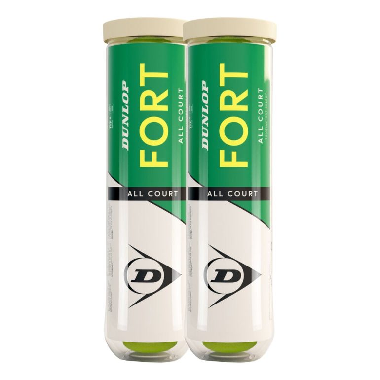 Dunlop Fort All Court 2x 4 Ball Tube